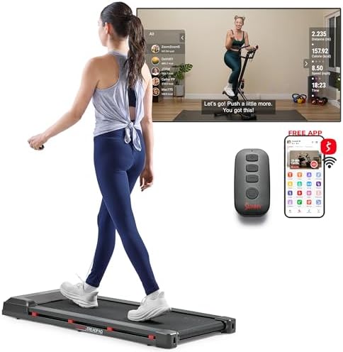 Sunny Health & Fitness Wi-Fi Treadpad Walking Treadmill, Fully Assembled|B0DMGF2DSC