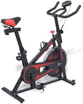 Sporting Goods,Exercise,Exercise Training Bike with Pulse Sensors Black and Red,Fitness,Cardio,Cardio Machines,Exercise Bikes|B0D2R9Y2GL