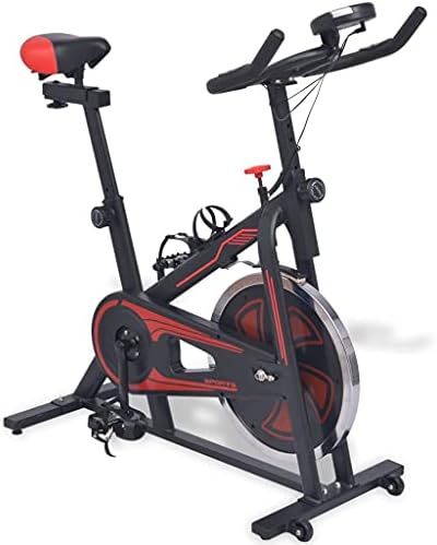 Sporting Goods,Exercise,Exercise Training Bike with Pulse Sensors Black and Red,Fitness,Cardio,Cardio Machines,Exercise Bikes|B0D2R9Y2GL
