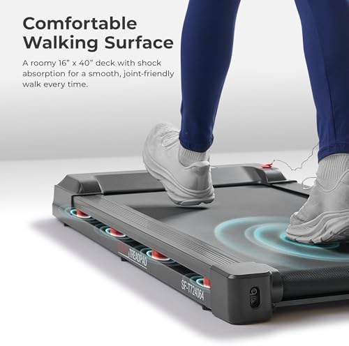 Sunny Health & Fitness Wi-Fi Treadpad Walking Treadmill, Fully Assembled|B0DMGF2DSC