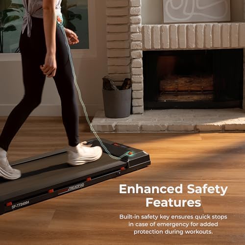 Sunny Health & Fitness Wi-Fi Treadpad Walking Treadmill, Fully Assembled|B0DMGF2DSC