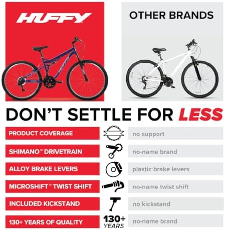Huffy Stone Mountain Bike 20"/24"/26" for Men/Women/Girls/Boys|B0CCSM7VNF